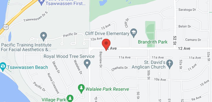 map of 4886 12 AVENUE